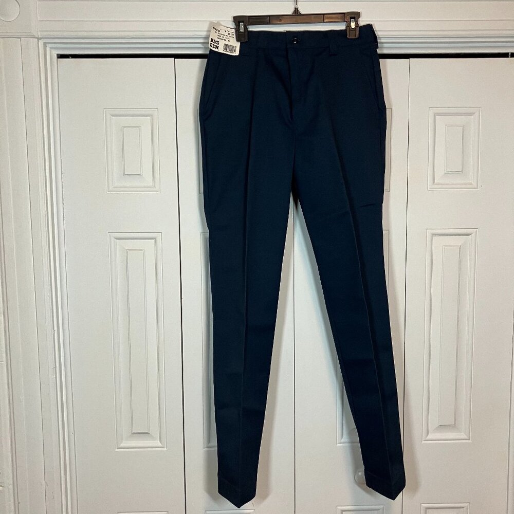 Vintage Big Ben Navy Work Pants 32/34 NWT